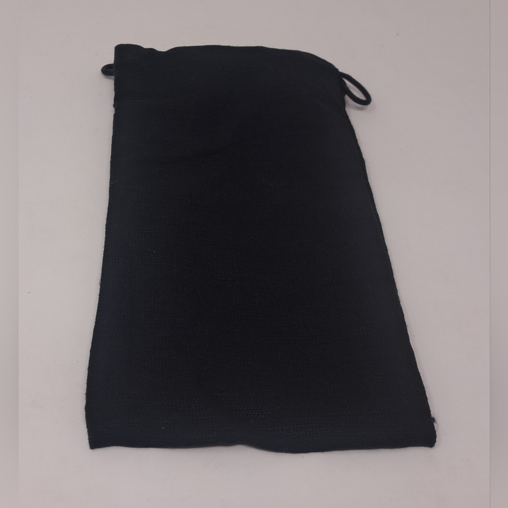NEW Authentic Chanel Sunglasses Drawstring Storage Bag Black Glasses Jewelry - Picture 3 of 5